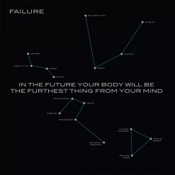 Failure In The Future Your Body Will Be The Furthest Thing From Your Mind CD New Merch