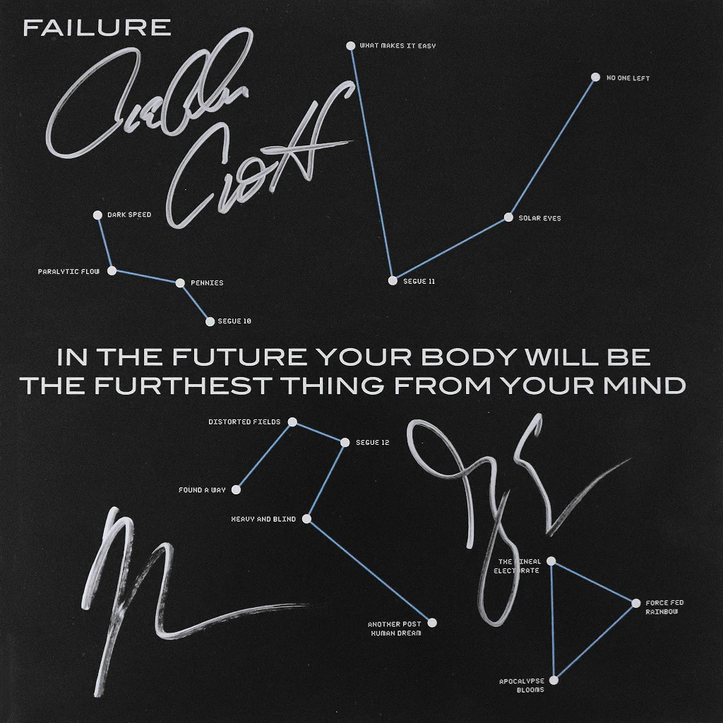 Failure New Merch In The Future Your Body Will Be The Furthest Thing From Your Mind Signed 12" Double Vinyl 2 Failure New Merch In The Future Your Body Will Be The Furthest Thing From Your Mind Signed 12" Double Vinyl