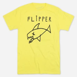 Flipper Classic Long Fish Yellow T-Shirt