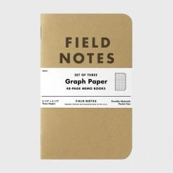 Field Notes Graph Paper 3-Pack