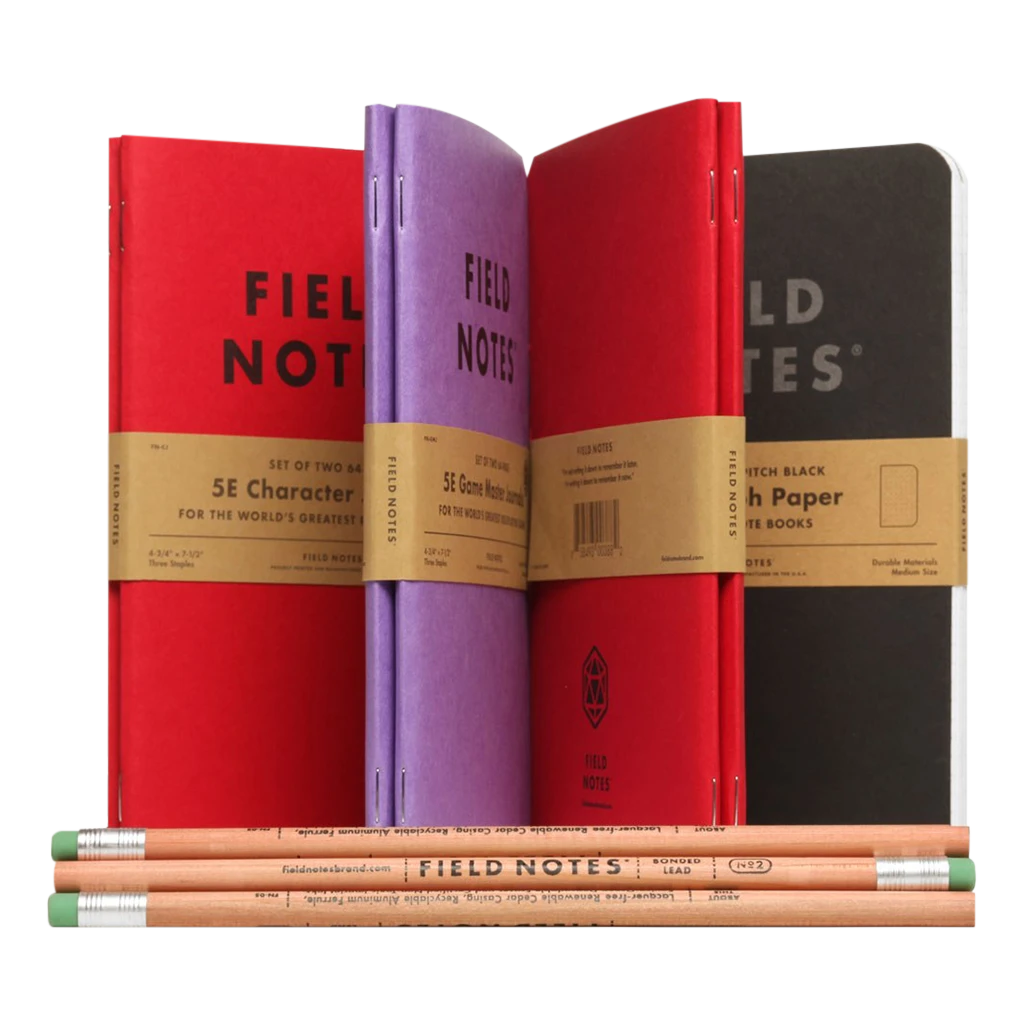 Field Notes 5E Gaming Journals 2-Pack 2 Field Notes 5E Gaming Journals 2-Pack