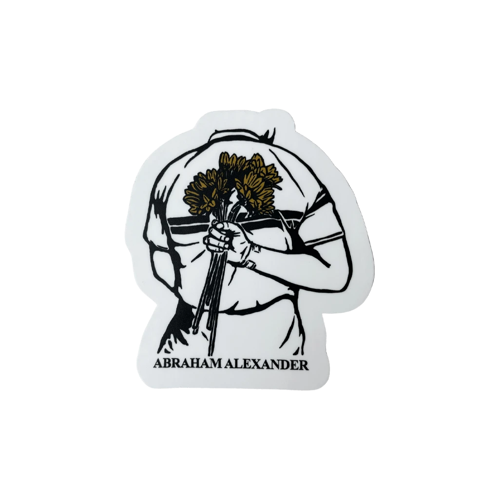 Abraham Alexander Sunflower Sticker New Merch 1 Abraham Alexander Sunflower Sticker New Merch
