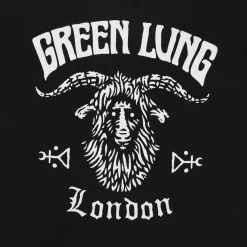 Green Lung New Merch Goatwizard Black T-Shirt