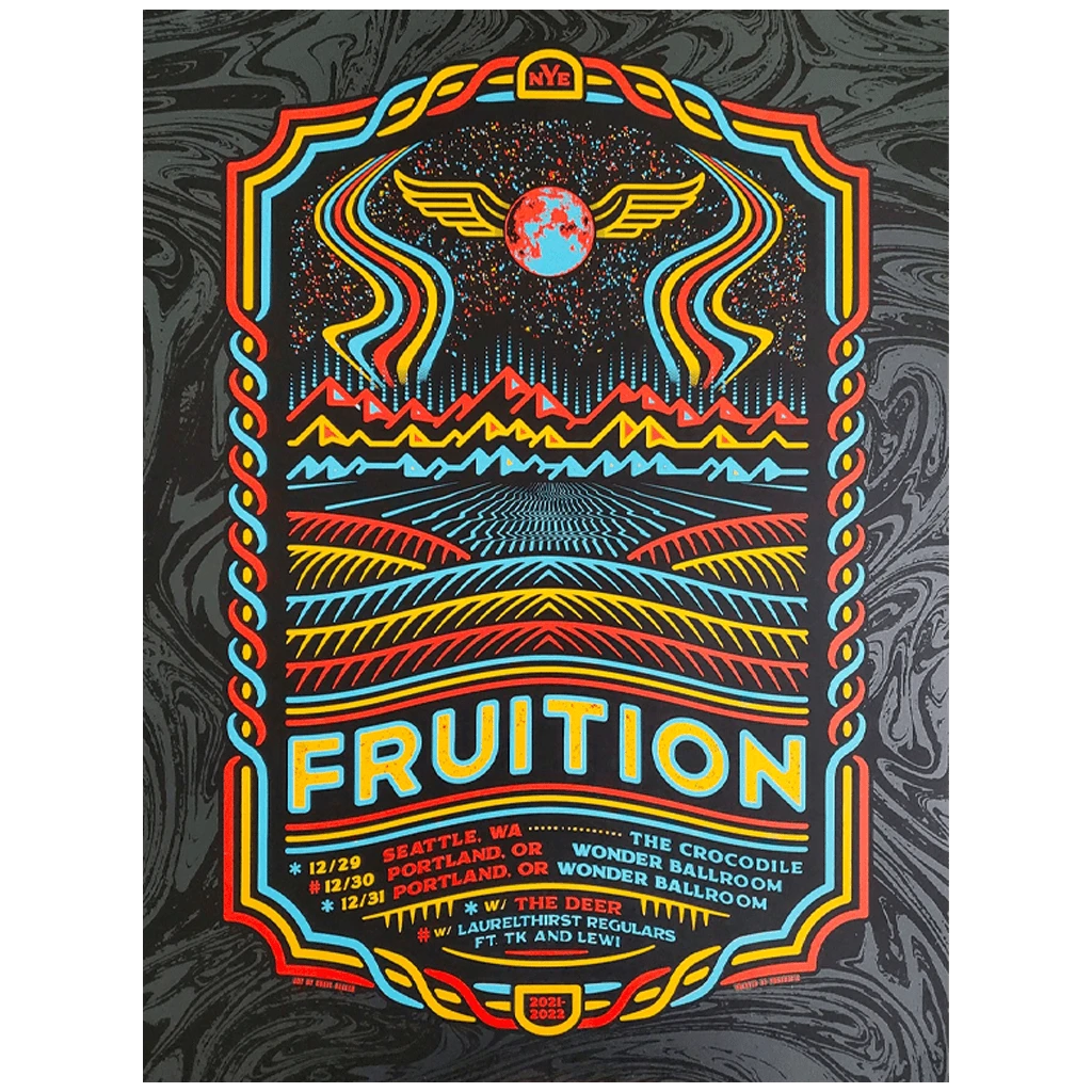 Fruition 2021 New Year Show Poster New Merch 1 Fruition 2021 New Year Show Poster New Merch