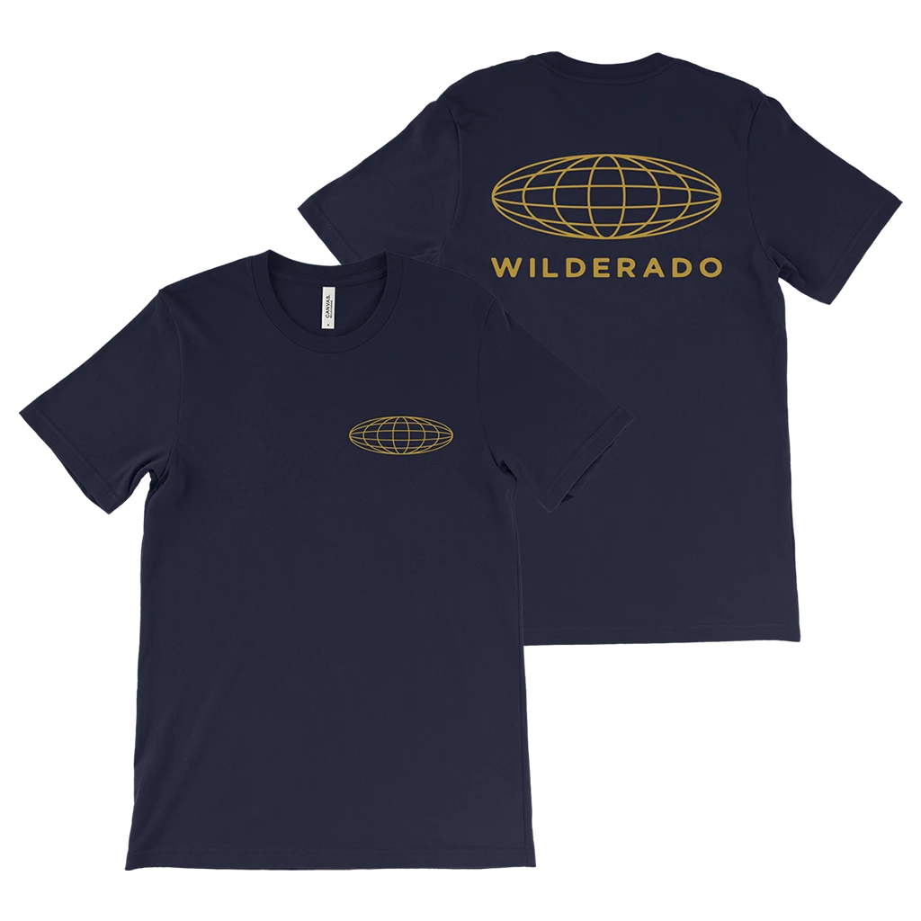 Wilderado Globe Navy T-Shirt 1 Wilderado Globe Navy T-Shirt