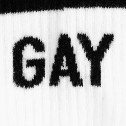 Autostraddle New Merch Gay Chaos Socks