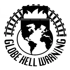 Globe Hell Warning World Wide Nate White Long Sleeve T-Shirt New Merch