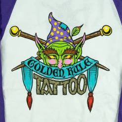 Golden Rule Tattoo New Merch Goblin Rule Tattoo Baseball T-Shirt