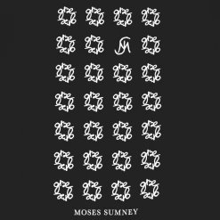 Moses Sumney Grae Grid Black T-Shirt