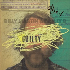 Billy Martin Signed Guilty Vinyl