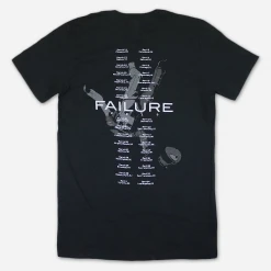 Failure In The Future Tour 2019 Black T-Shirt New Merch