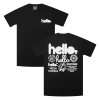 Hello Merch Hello Family 2021 Black T-Shirt