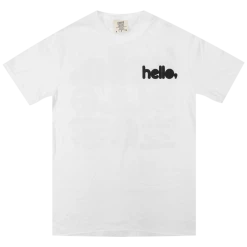 Hello Merch Hello Family 2021 White T-Shirt New Merch