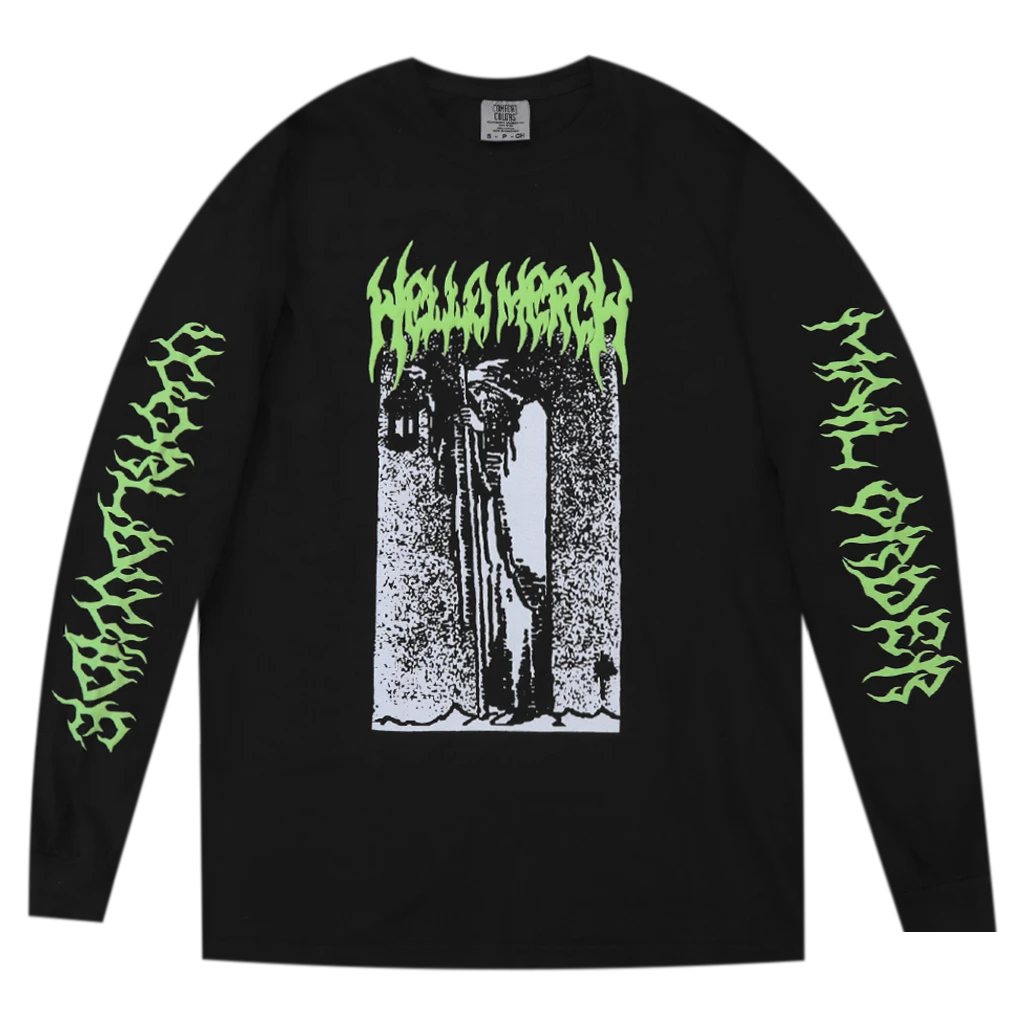 Hello Merch Hello Tarot Long Sleeve Puff & Glow T-Shirt 4 Hello Merch Hello Tarot Long Sleeve Puff & Glow T-Shirt