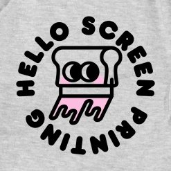 Hello Merch Hello Screen Printing Heather Shorts New Merch