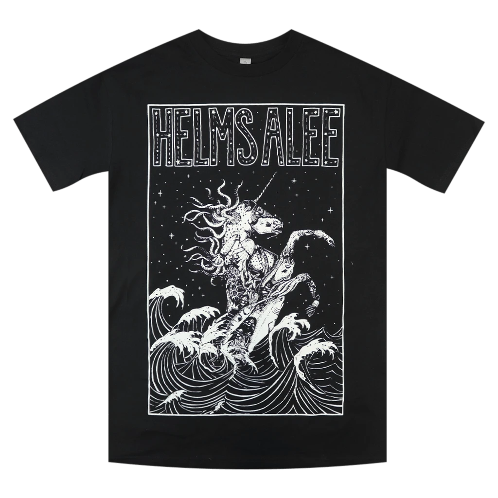 Helms Alee New Merch Unicorn Black T-Shirt 1 Helms Alee New Merch Unicorn Black T-Shirt
