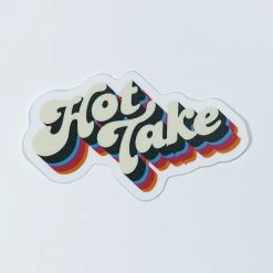 Autostraddle Hot Take Sticker