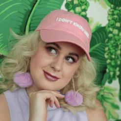 Who? Weekly I Don't Know Her Pink Dad Hat New Merch