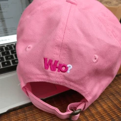 Who? Weekly I Don't Know Her Pink Dad Hat New Merch