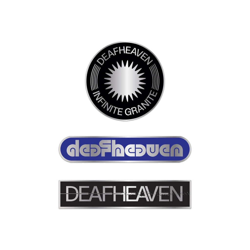 Deafheaven New Merch Infinite Granite - Enamel Pin Set 1 Deafheaven New Merch Infinite Granite - Enamel Pin Set