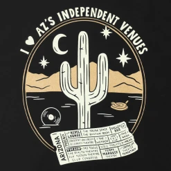 New Merch I Heart AZ's Venues Black T-Shirt