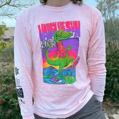 Hello Merch Valley Of The Sun Long Sleeve Tie-Dye Shirt 8 Hello Merch Valley Of The Sun Long Sleeve Tie-Dye Shirt