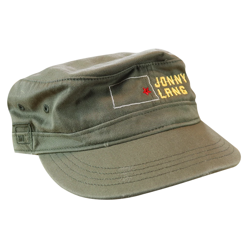 Jonny Lang North Dakota Olive Hat New Merch Jonny Lang North Dakota Olive Hat New Merch