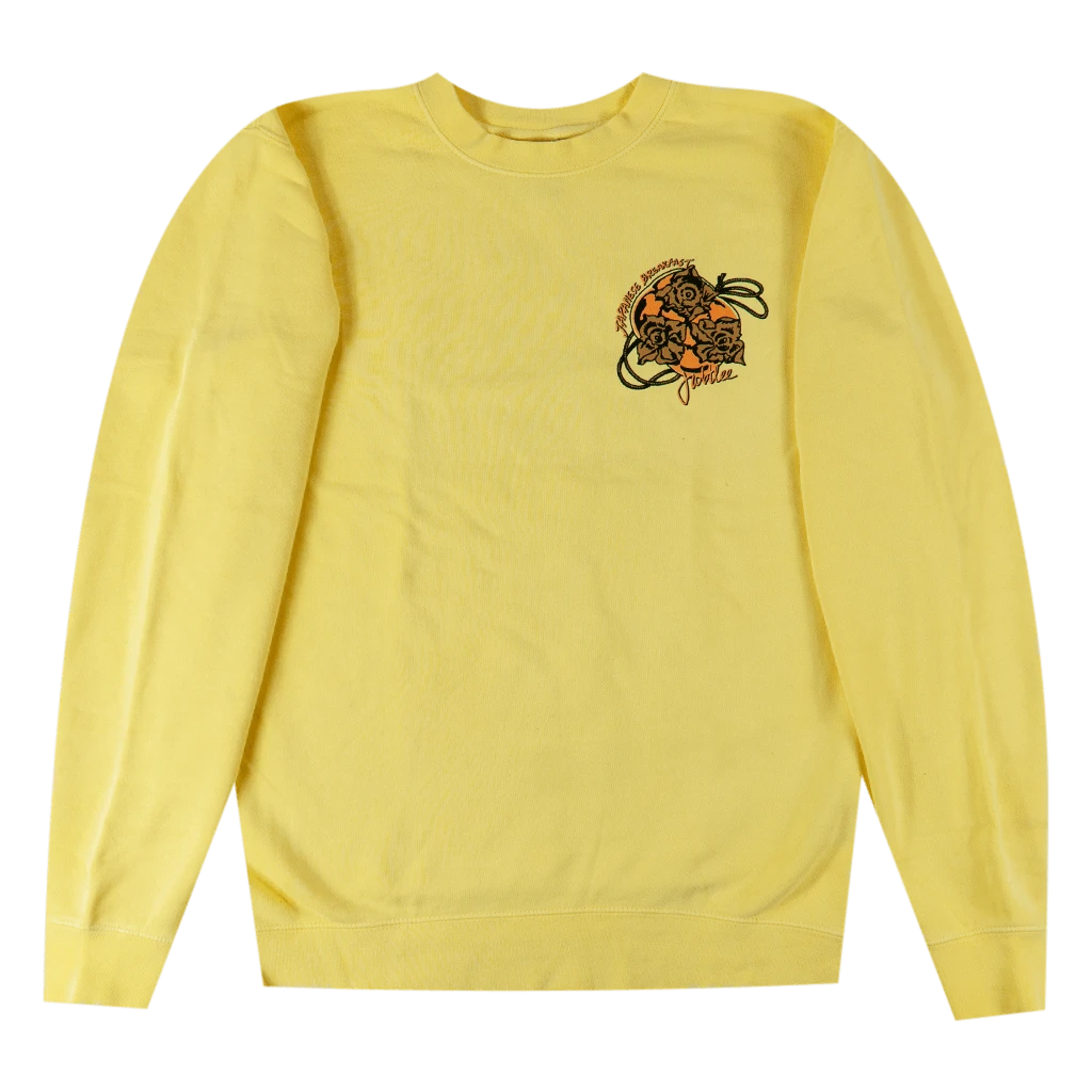 Japanese Breakfast Gotgam Pigment Yellow Sweatshirt New Merch 3 Japanese Breakfast Gotgam Pigment Yellow Sweatshirt New Merch