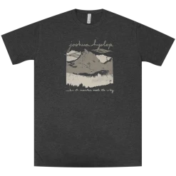 Joshua Hyslop Mountain Dark Grey T-Shirt New Merch
