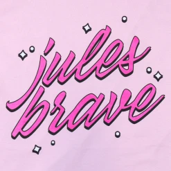Jules Brave New Merch J.B. Signature Pink T-Shirt
