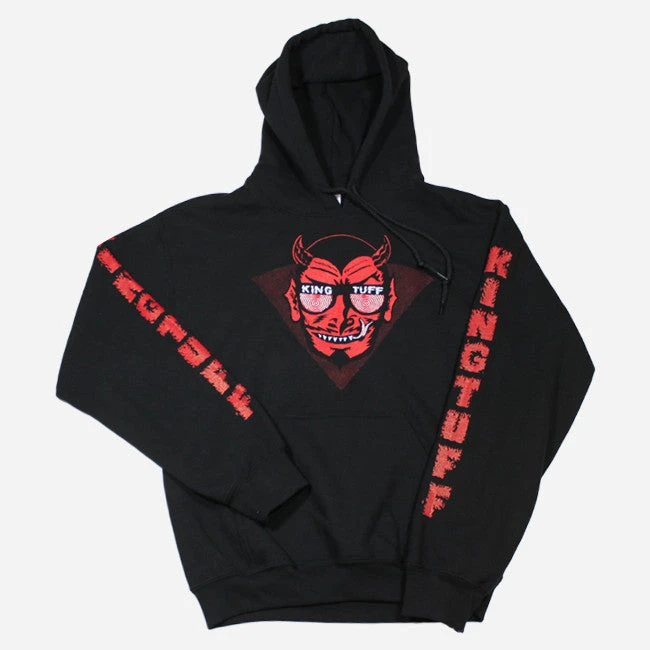 King Tuff New Merch Red Devil Black Pullover Sweatshirt King Tuff New Merch Red Devil Black Pullover Sweatshirt