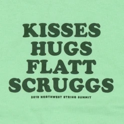 Northwest String Summit New Merch Kisses & Hugs Mint Toddler T-Shirt
