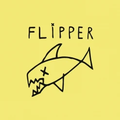 Flipper Classic Long Fish Yellow T-Shirt