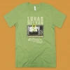 Lukas Nelson & Promise Of The Real Sunflower TV Heather Green T-Shirt New Merch