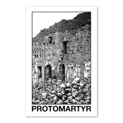 Protomartyr New Merch Ladder Poster
