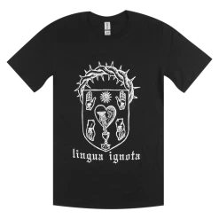 Lingua Ignota 5 Wounds Black T-Shirt New Merch