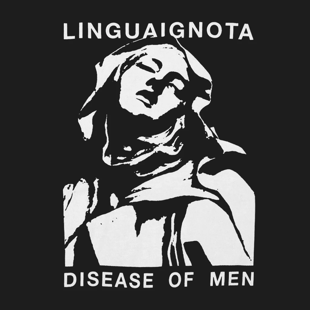 Lingua Ignota Disease Of Men Black Long Sleeve T-Shirt 2 Lingua Ignota Disease Of Men Black Long Sleeve T-Shirt