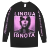 Lingua Ignota Go And Hide Yourself Black Long Sleeve T-Shirt New Merch