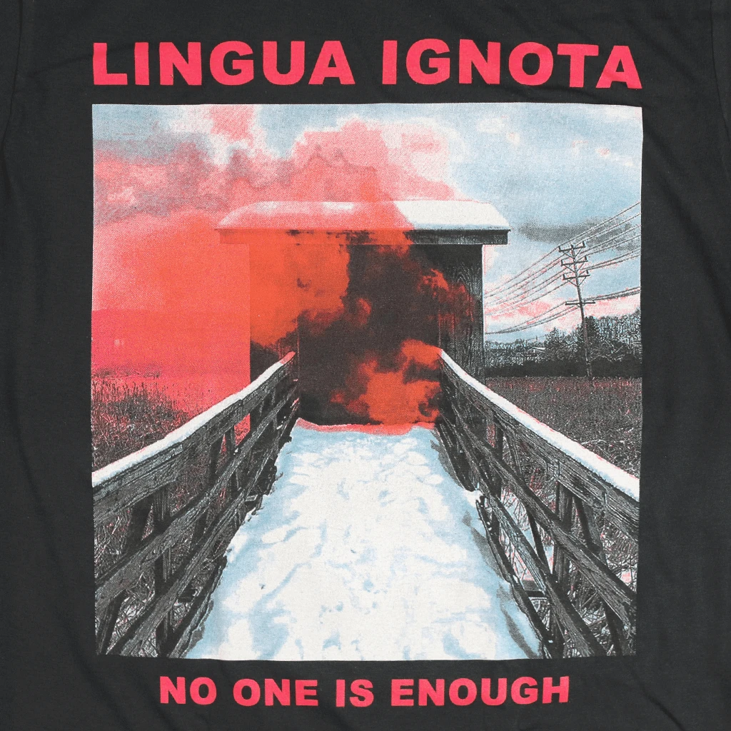 Lingua Ignota No One Is Enough Black T-Shirt New Merch 2 Lingua Ignota No One Is Enough Black T-Shirt New Merch