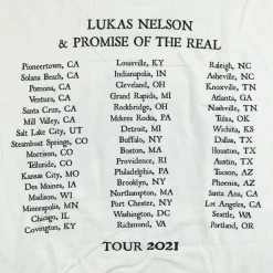 Lukas Nelson & Promise Of The Real 2021 Tour T-Shirt New Merch 2 Lukas Nelson & Promise Of The Real 2021 Tour T-Shirt New Merch