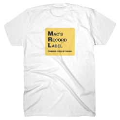Mac DeMarco MRL Logo White T-Shirt New Merch