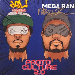 Mega Ran Proto Culture 2.0 (ft. Del The Funky Homosapien) Pink 7" Vinyl