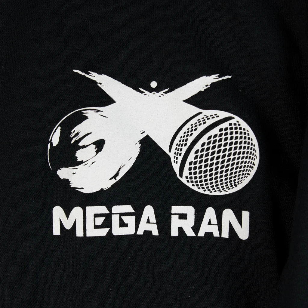 Mega Ran New Merch Black Materia Long Sleeve T-Shirt (No Back Print) Mega Ran New Merch Black Materia Long Sleeve T-Shirt (No Back Print)