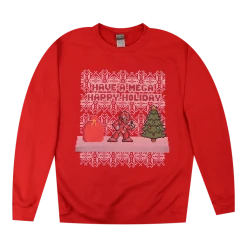 Mega Ran Mega Holiday Red Sweater New Merch