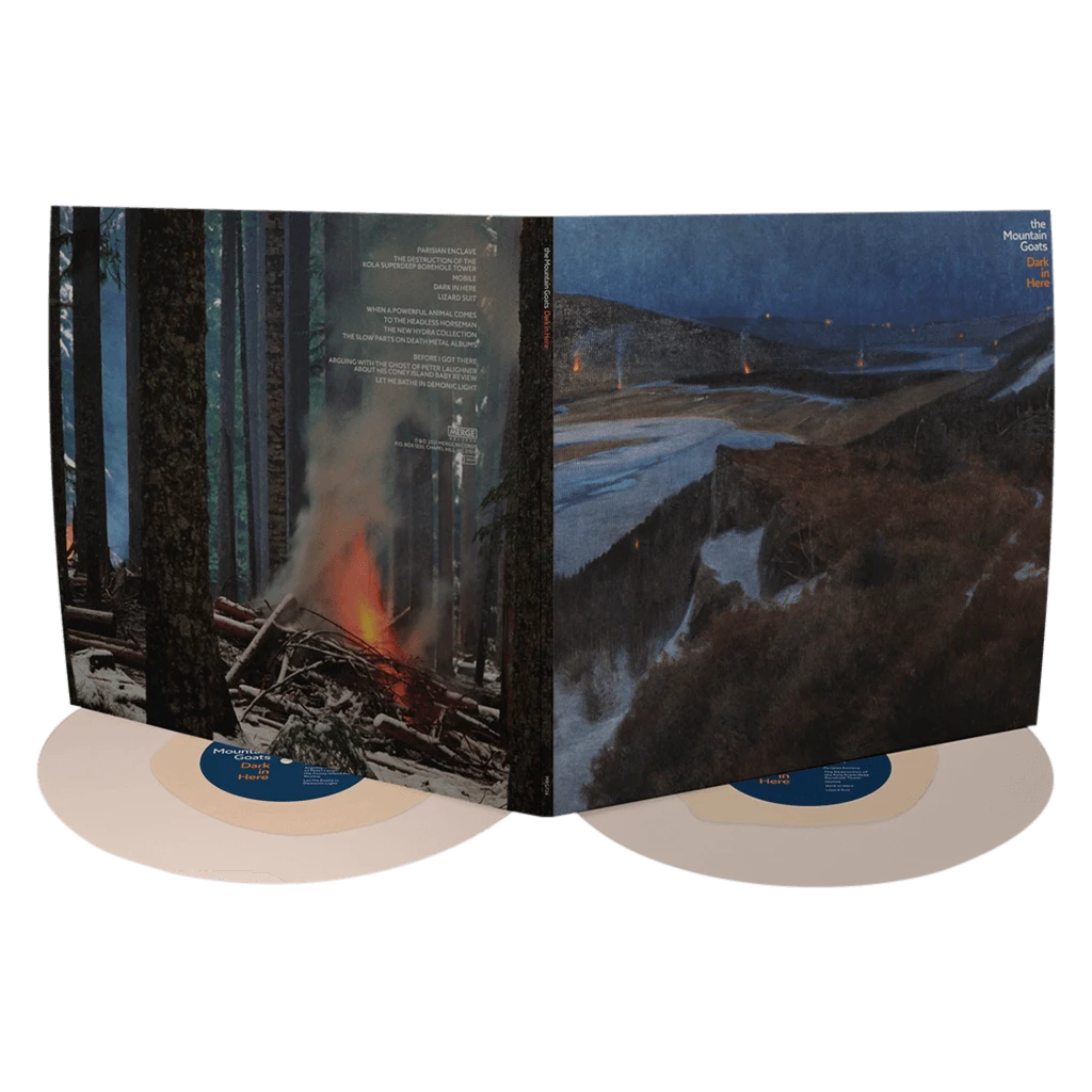 The Mountain Goats Dark In Here Mine Lantern Pale Artist Exclusive Double Vinyl New Merch 1 The Mountain Goats Dark In Here Mine Lantern Pale Artist Exclusive Double Vinyl New Merch