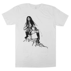 Mrs. Piss New Merch Caroline Vitelli White T-Shirt