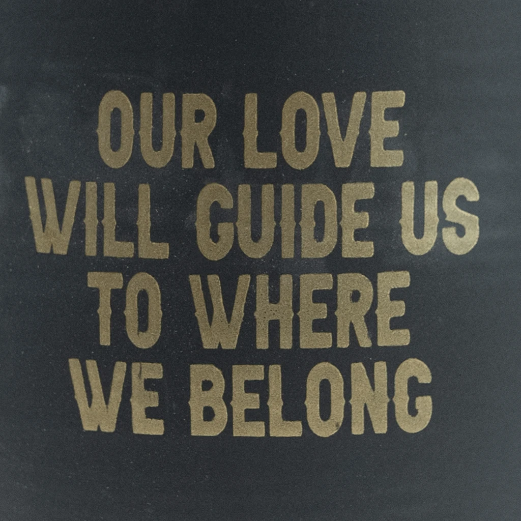 Lukas Nelson & Promise Of The Real Our Love Will Guide Us - Grey Mug Lukas Nelson & Promise Of The Real Our Love Will Guide Us - Grey Mug