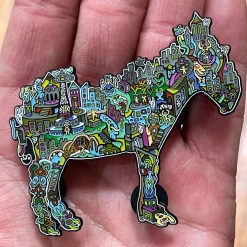 Consider The Source Mule Pin