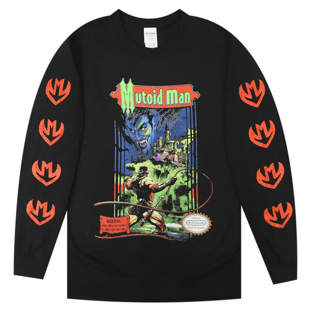 Mutoid Man (Band) New Merch Mutoidvania Black Long Sleeve T-Shirt Mutoid Man (Band) New Merch Mutoidvania Black Long Sleeve T-Shirt