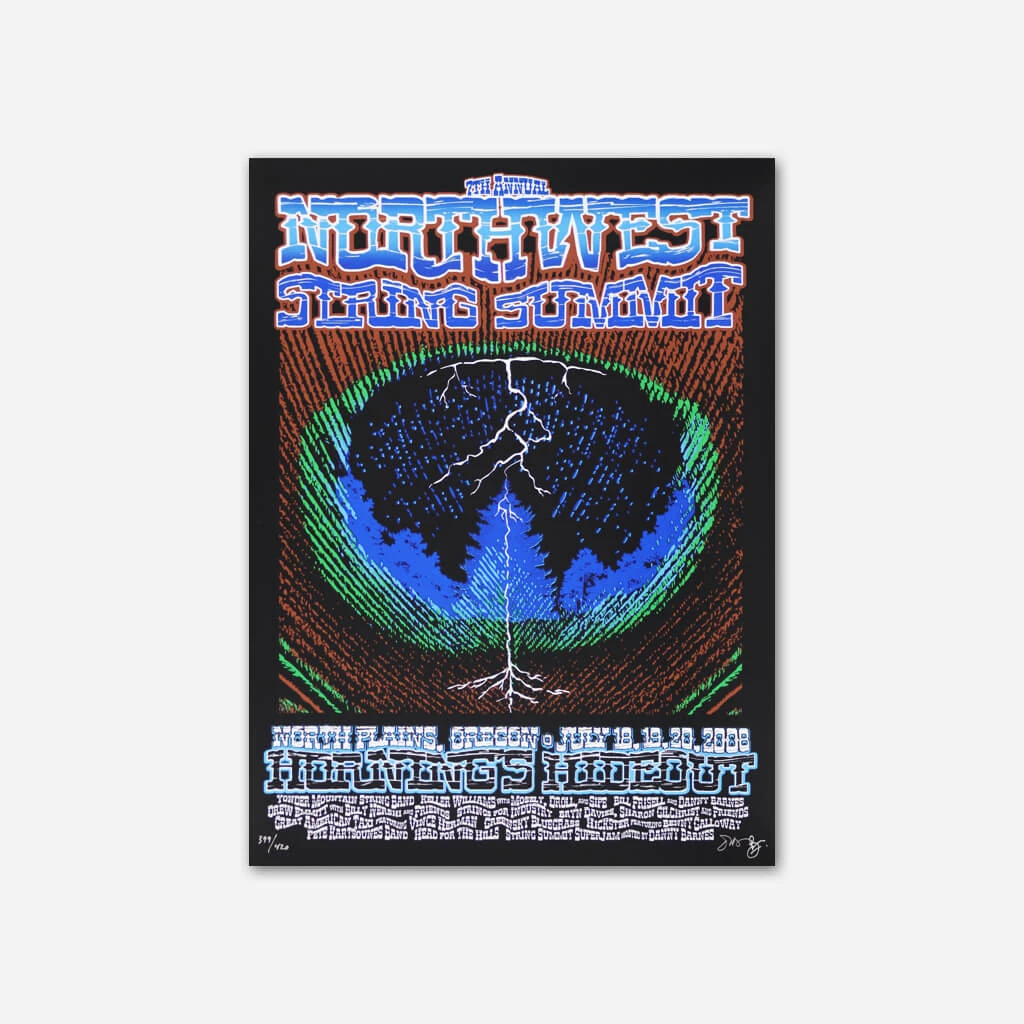 Northwest String Summit 2008 Poster New Merch 1 Northwest String Summit 2008 Poster New Merch